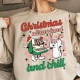 thumbnail image 1 of Ultrasound Tech Christmas Sweatshirt, Sonographer Holiday Shirt, Cute Xmas Sonography Crewneck for Nurses, 1 of 5