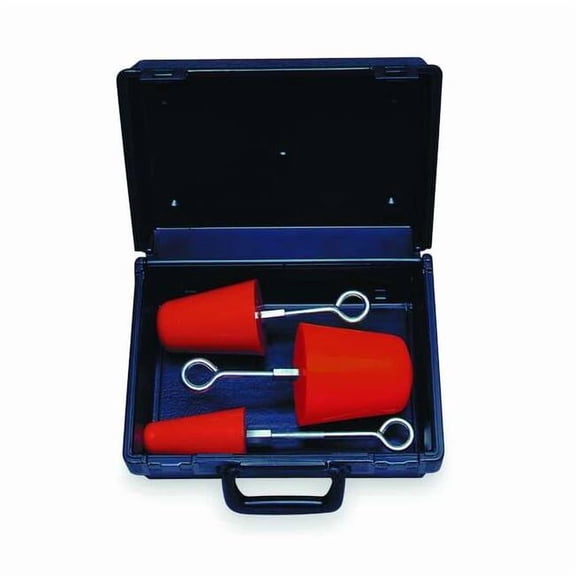 Drain Plug Kit,Orange,2, 3, 4 In 2116