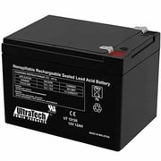 UltraTech IM-12120 12V, 12Ah SLA Battery, F2 Terminal