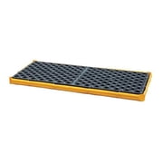 Spill Deck, 11 gal Spill Capacity, 2 Drums, 3,000 lb Load Capacity, Polyethylene 1351