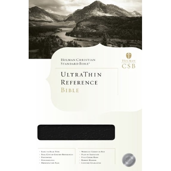 Pre-Owned Ultrathin Reference Bible-Hcsb Paperback