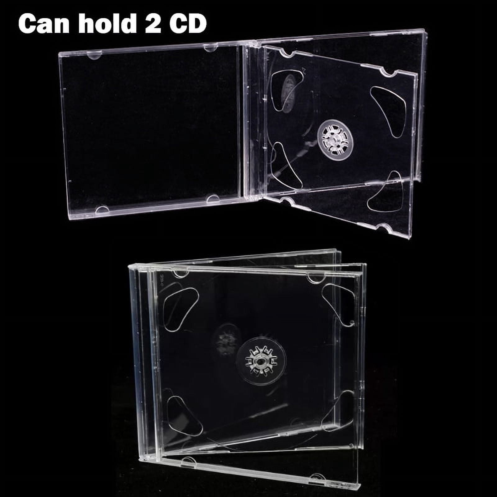 Ultrathin Standard DVD Case Transparent CD Package Portable CD Storage ...