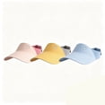 thumbnail image 1 of Ultrave 3PC Kids Girls Wide Brim Sun Visor Summer Sun Protection Hat Breathable UPF50+ Beach Cap for 2-12Y, 1 of 5