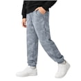 thumbnail image 1 of Ultrave Boys Athletic Jogger Pant Elastic Waist Drawstring Pants Solid Workout Running Trousers for 5-13Y, 1 of 7