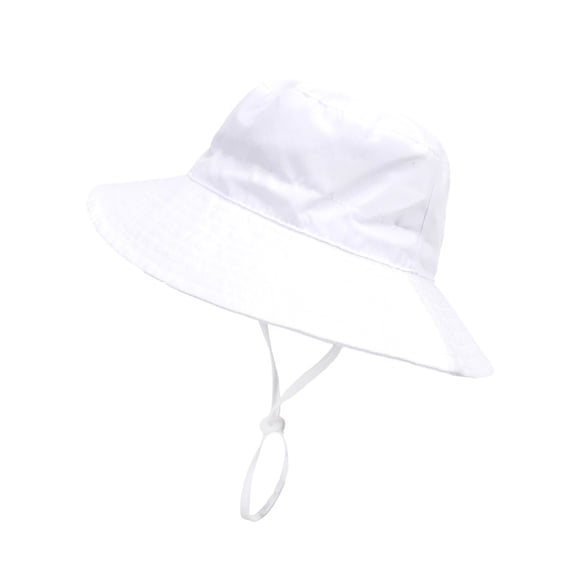 Ultrave Summer Bucket Hat for Toddler Sun Protection Wide Brim Hat Beachwear UPF 50+ for 1M-6Y