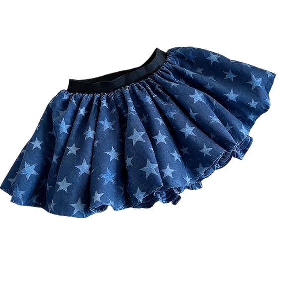 Ultrave Toddler Girls' Tulle Skirt, Elastic Waist A-Line Tutu Skirt Summer Cute Light Skirts for 1-10 Y