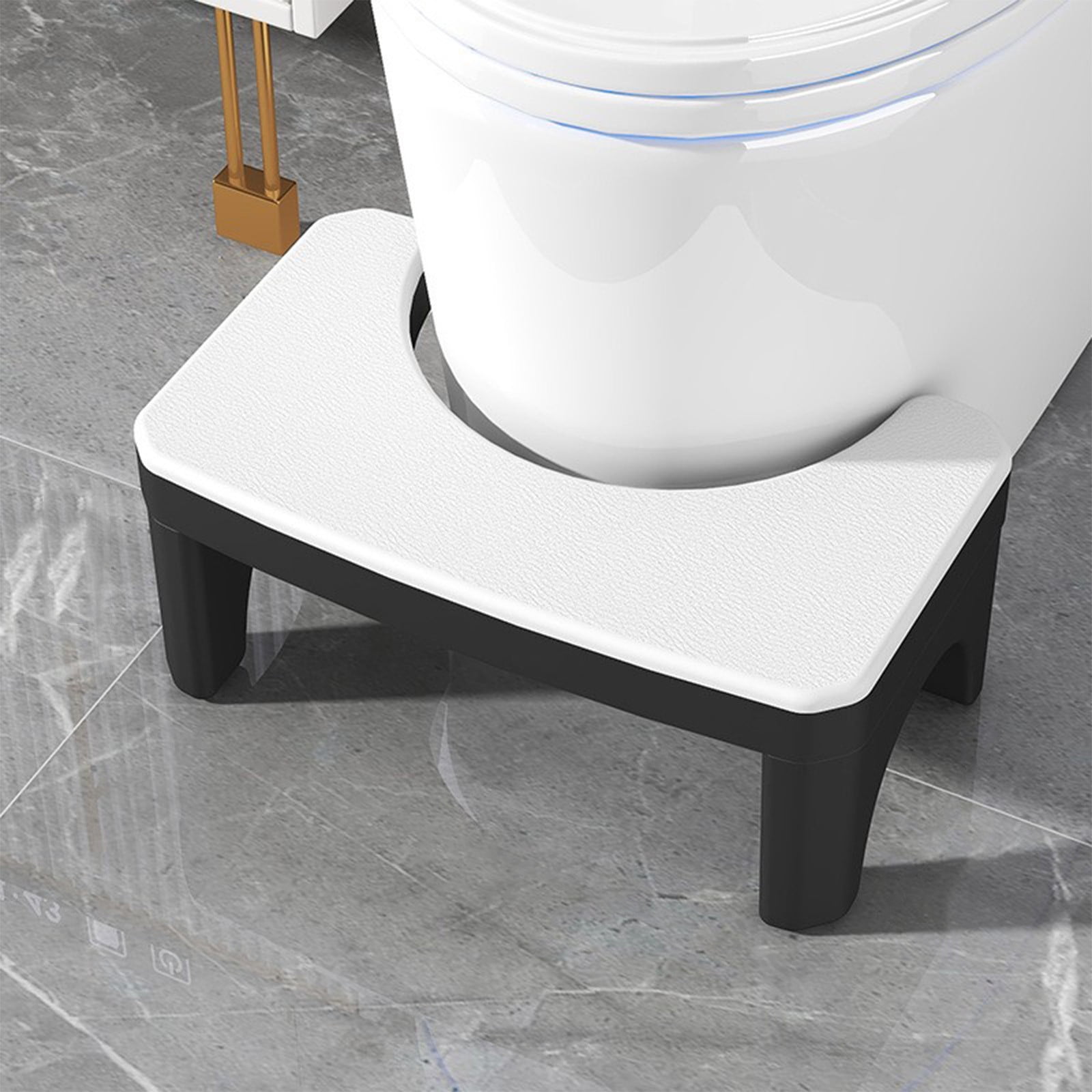 Ultrave Toilet Stool Squatting Poop Stool Bathroom Potty Step Stool ...