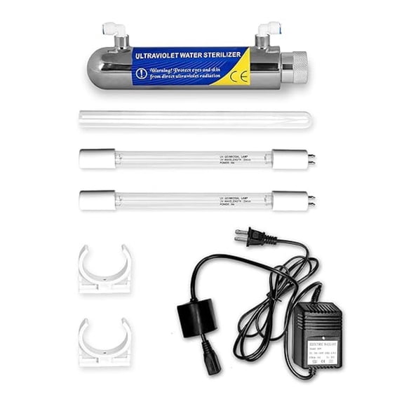 Ultraviolet Light Water Purifier Reverse Osmosis UV 6W, 1GPM