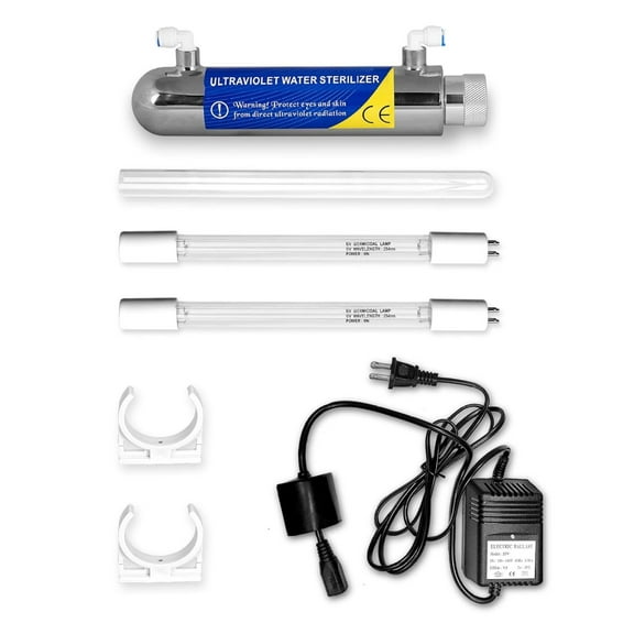 Ultraviolet Light Water Purifier Reverse Osmosis UV 6W, 1GPM