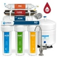 thumbnail image 1 of Ultraviolet Reverse Osmosis Water Filtration System – RO UV w/ Gauge – 100 GPD, 1 of 7