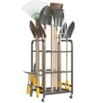 thumbnail image 1 of Ultrawall Garden Tool Organizer, Yard Tool Storage Rack for Garage Organization with Lockable Wheels, Garden Tool Stand for Rake, Brooms, Indoor & Outdoor Use, 1 of 5