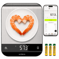 thumbnail image 1 of Ultrean Digital Kitchen Food Scale with Nutritional Calculator, Smart Food Weight Scales Grams and Ounces for Weight Loss, Calorie, Macro, Cooking, Baking, Dieting, with High Precision 0.1g/0.001oz, 1 of 14