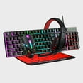 Ultronix Wired RGB Backlit Gaming Keyboard, Gaming Mouse, Gaming Mouse