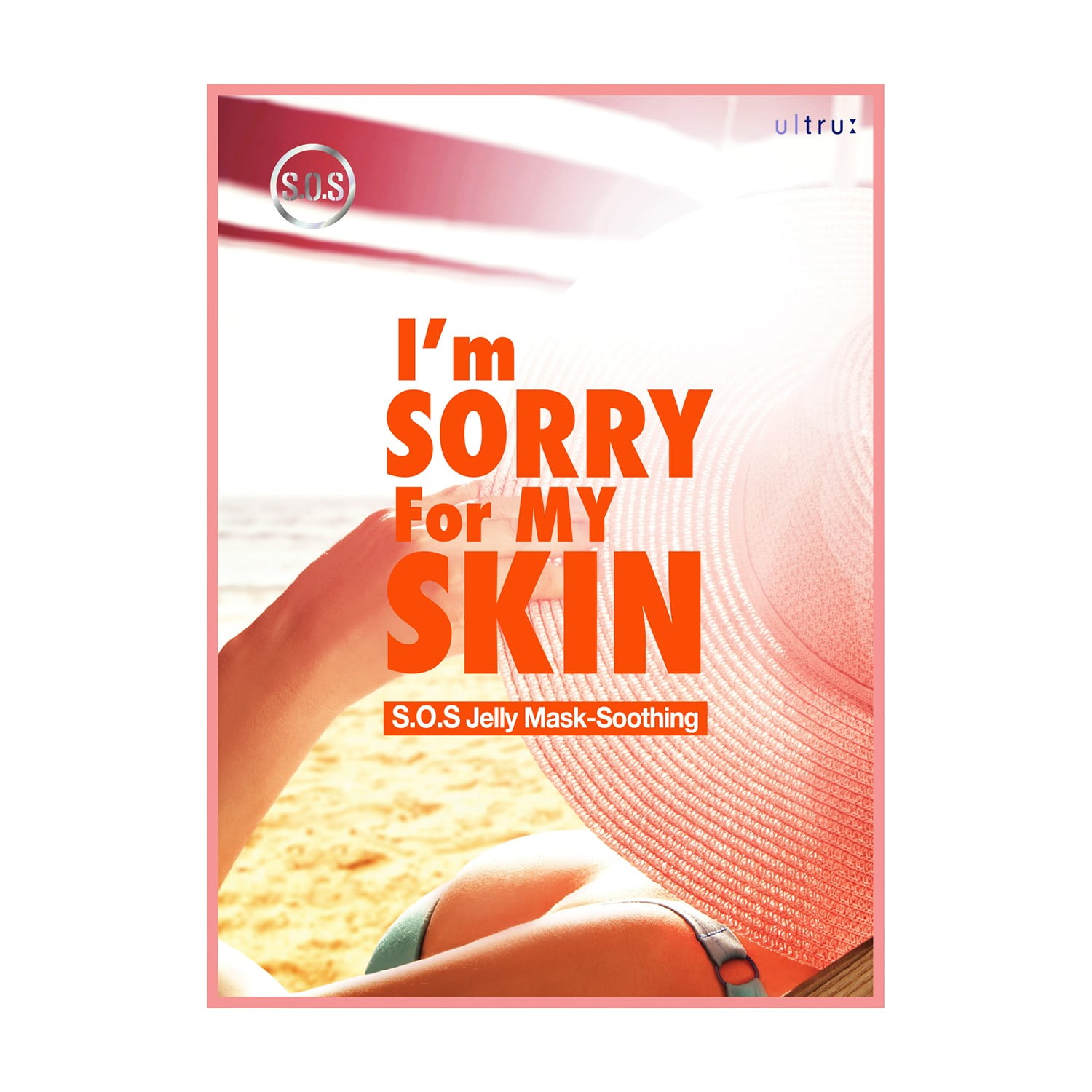 Ultru I'm Sorry for My Skin, S.O.S Jelly Mask, Soothing