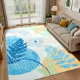 thumbnail image 1 of Ultrug Boho Vintage Rugs Non Slip Area Rug Soft Carpet for Living Room Bedroom Home Decor Office,5'x8',Blue, 1 of 7