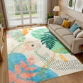 thumbnail image 1 of Ultrug Boho Vintage Rugs Non Slip Area Rug Soft Carpet for Living Room Bedroom Home Decor Office,5'x8',Green, 1 of 7