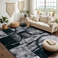 thumbnail image 1 of Ultrug Fluffy Rugs for Bedroom Abstract Area Rug for Living Room Decor Nursery Carpet,6'x9',Grey, 1 of 7