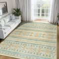 thumbnail image 1 of Ultrug Soft Boho Area Rug Moroccan Geometric Rugs Washable Carpet for Bedroom Living Room Home Decor,4'x6',Yellow Green, 1 of 7