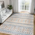 thumbnail image 1 of Ultrug Soft Boho Area Rug Moroccan Geometric Rugs Washable Carpet for Bedroom Living Room Home Decor,6'x9',Orange, 1 of 7
