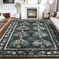 thumbnail image 1 of Ultrug Vintage Rugs Floral Printed Area Rug Soft Carpet for Living Room Bedroom Home Decor,6'x9',Coffee, 1 of 7