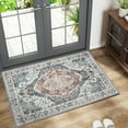 thumbnail image 1 of Ultrug Vintage Rugs Soft Accent Area Rug for Bedroom Living Room Home Decor Carpet,2'x3',Blue, 1 of 6