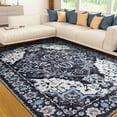 thumbnail image 1 of Ultrug Vintage Rugs Soft Accent Area Rug for Bedroom Living Room Home Decor Carpet,5'x8',Black, 1 of 7