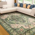 thumbnail image 1 of Ultrug Vintage Rugs Soft Accent Area Rug for Bedroom Living Room Home Decor Carpet,5'x8',Green, 1 of 7