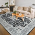 thumbnail image 1 of Ultrug Vintage Rugs Soft Accent Area Rug for Bedroom Living Room Home Decor Carpet,9'x11',Gray, 1 of 7