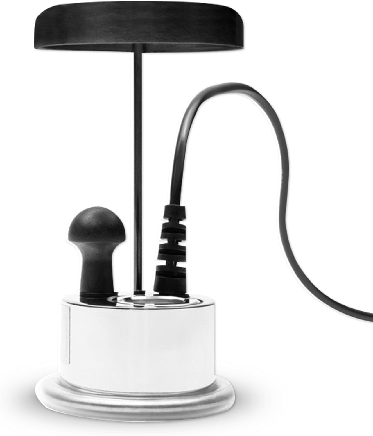 Compact Black and Silver Ultrasonic Mist Maker Kit for Aquariums and Terrariums