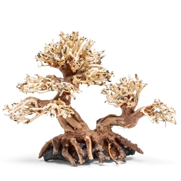 Ultum Nature Systems Bonsai - Handcrafted Hardscape Driftwood for Aquarium, Terrarium, Vivarium, Natural Aquascape Hardscape Decorations, Aquascaping Hardscape for Live Aquatic Plants - 011, Large