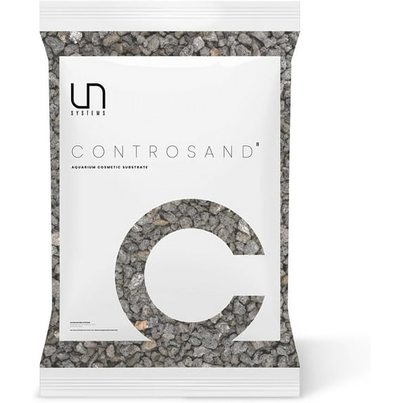 Ultum Nature Systems Controsand Vesuvius Aquarium Gravel 3L - Aquarium Gravel for Fish Tank, Substrate for Planted Aquarium & Live Freshwater Shrimp Tank, Versatile Aquarium Substrate
