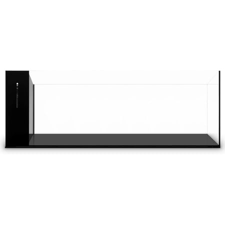 Ultum Nature Systems Dual All in One Complete Rimless Aquarium for Freshwater & Saltwater Tanks, Triple-Chamber Filter System Included, Integrated Fish Tank Kit w/Sleek Design, 21 Gallon, 90LA, Black