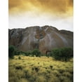 thumbnail image 1 of Uluru During The Rain Central Australia - Northern Territory Australia Poster Print, 1 of 1