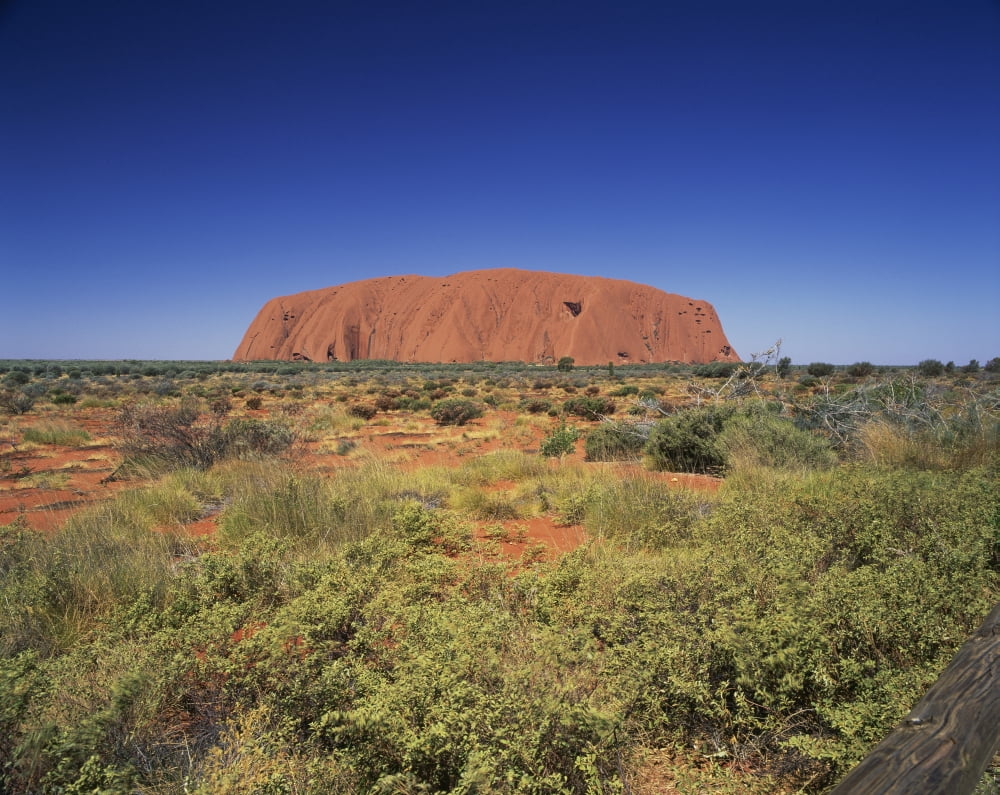 Uluru Northern Territory Australia Canvas Art - David Kirkland Design Pics (34 x 26)