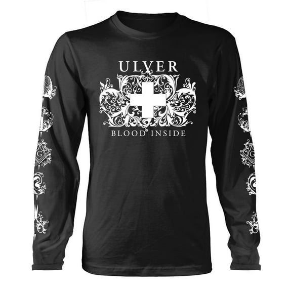 Ulver T Shirt Blood Inside Band Logo new Official Mens Black Longsleeve