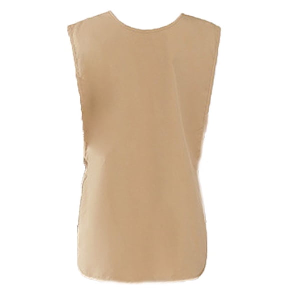 Ulxkmt 1 Khaki Unisex Cobbler Polyester Cooking Aprons With Pockets Vest Apron for Work