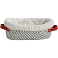 thumbnail image 1 of Ulxkmt 1 Oval Banneton Bread Proofing Baskets Sourdough Baking Bowl with Liner for Home Bakers, 1 of 7