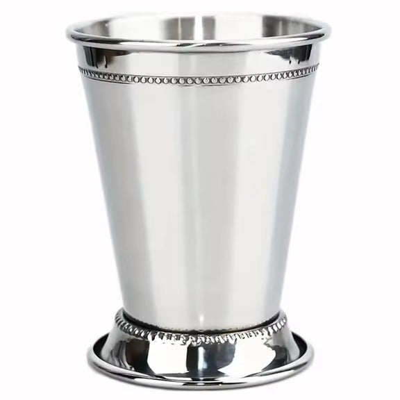 Ulxkmt Silver Stainless Steel Mint Julep Cup Cups & Mugs for Home Party Bar 1pc