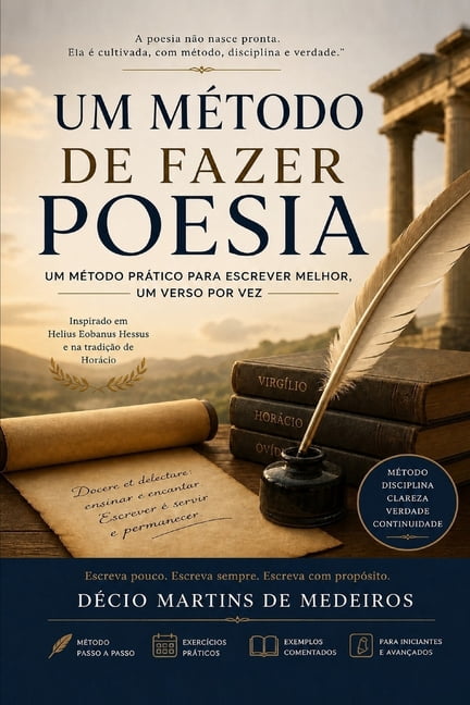 Um método de fazer poesia: um verso por vez, (Paperback)
