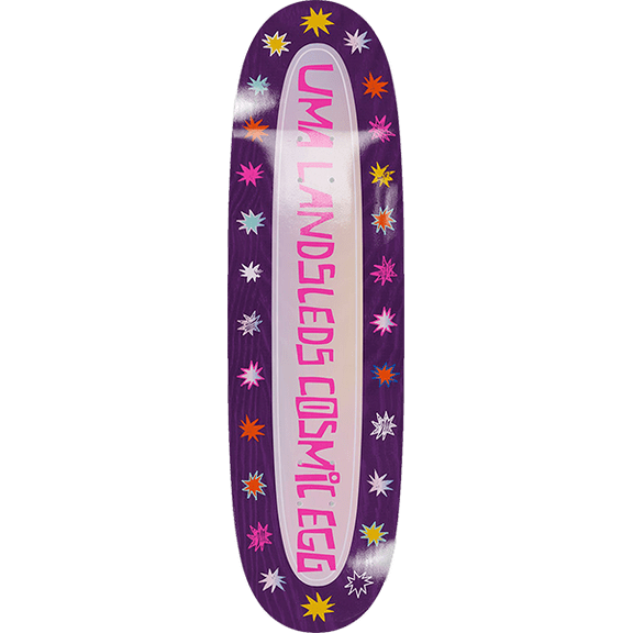 Uma Cosmic Egg Skateboard Deck 9x32.12