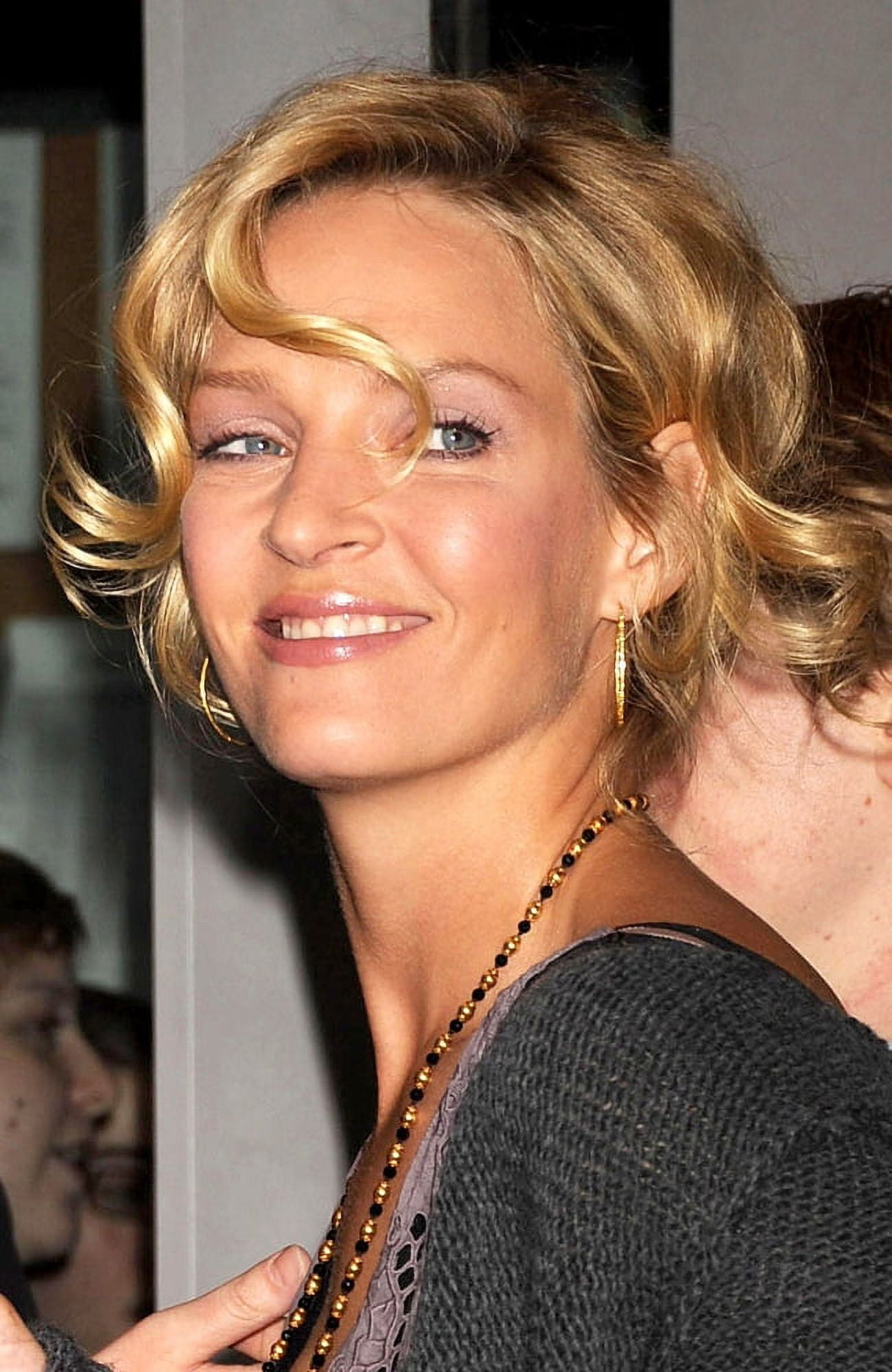 Uma Thurman At Arrivals For Special Screening Of The Life Before Her Eyes Canvas Art - (16 x 20)