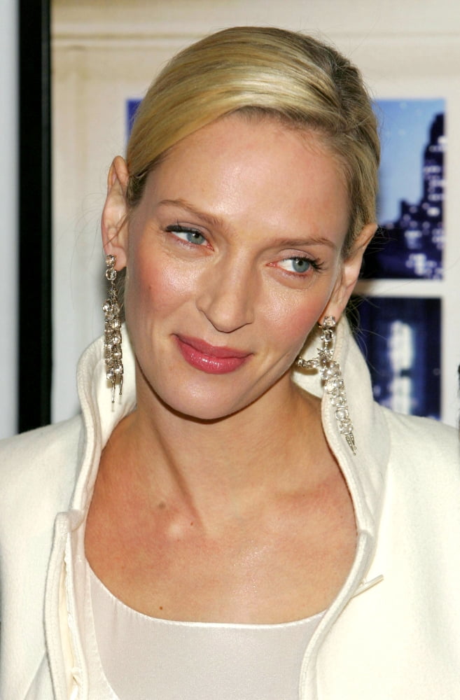 Uma Thurman At Arrivals For The Producers Premiere Canvas Art - (16 x 20)