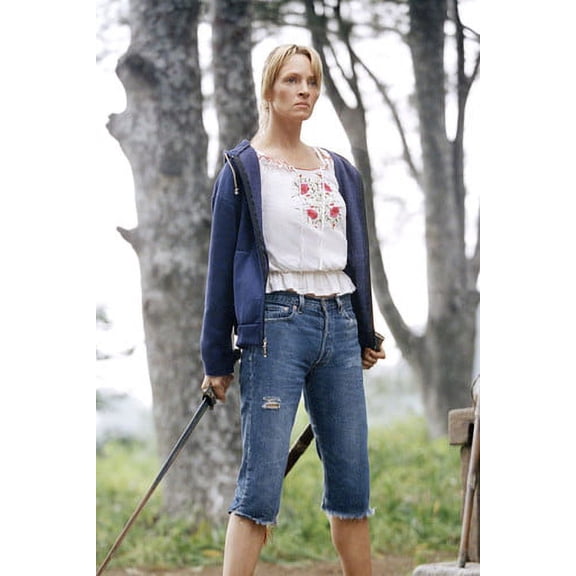 Uma Thurman in Kill Bill: Vol. 1 24x36 Poster with sword