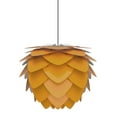 thumbnail image 1 of Umage 2137 Aluvia Plug-In Pendant Aluvia 23" Plug-In Pendant In Saffron Yellow - Black, 1 of 3