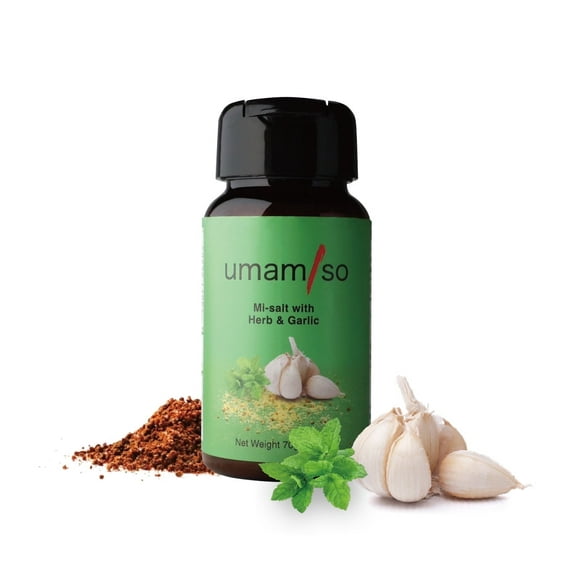 Umamiso Mi-Salt | Plant-Based Japanese Seasoning with Miso, Garlic & Herbs, All-Natural Umami Blend for Cooking, Popcorn, Fries, Grilling | Gourmet Flavor with Sweetness, Rich Aroma & Savory Texture