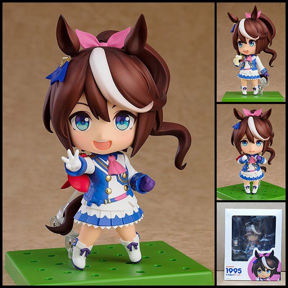 Umamusume: Pretty Derby Mini Figure Tokai Teio Figurine 3.94 In Collectible Cartoon Character Scale Figure Perfect New Year Gifts