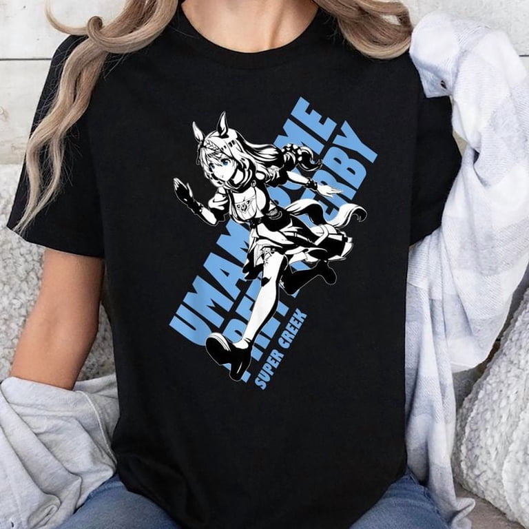 Umamusume: Pretty Derby Super Creek T-Shirt Unisex, Sizes S-5XL