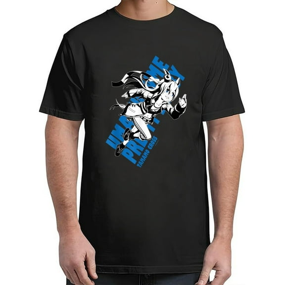 Umamusume: Pretty Derby Tamamo Cross T-Shirt Bold Look, Daily Wear S-4XL