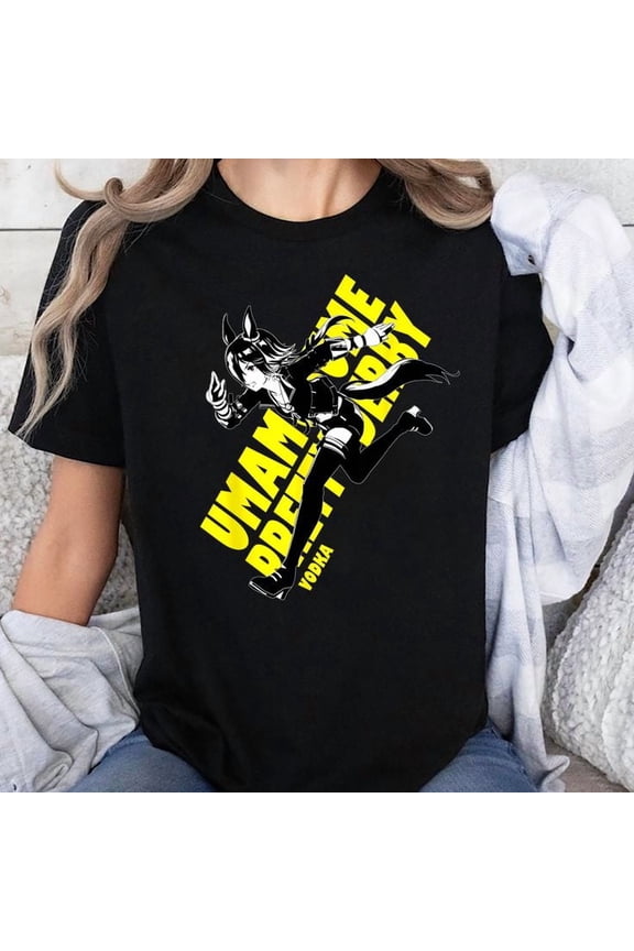 Umamusume: Pretty Derby Vodka T-Shirt Unisex, Sizes S-5XL, Tbun