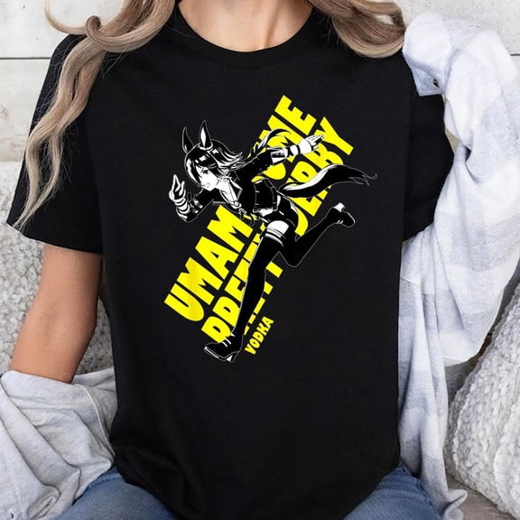 Umamusume: Pretty Derby Vodka T-Shirt Unisex, Sizes S-5XL, Tbun